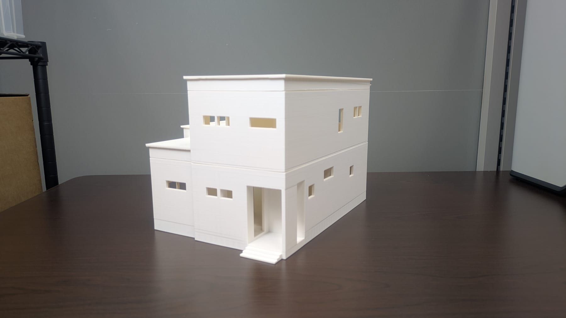 函館・2階建て住宅模型 2
